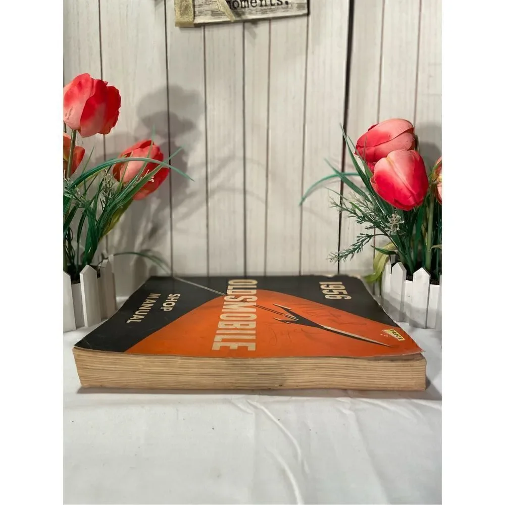 1956 Oldsmobile Shop Manual-First Edition-Vintage-Rare